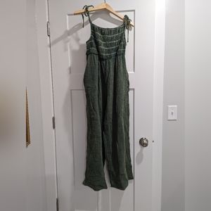 Piper and Scoot Green Jumpsuit